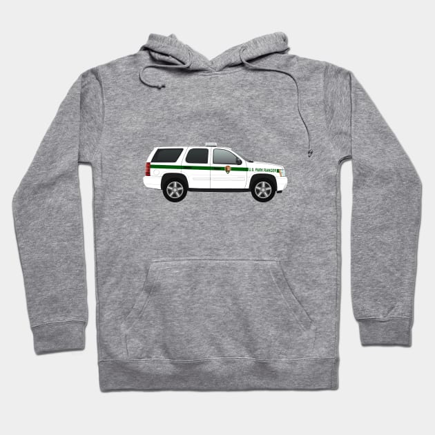 US Park Ranger Tahoe Hoodie by BassFishin